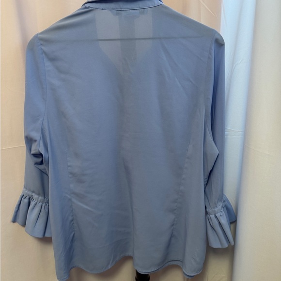 Gretchen Scott blue blouse - Picture 6 of 6